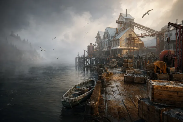 Fogbank Wharf cover art